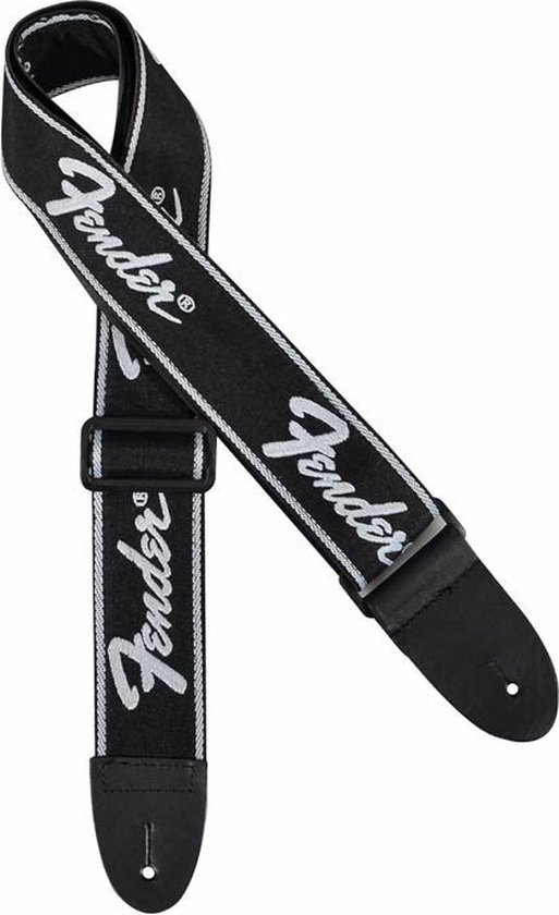 Fender 990671000 Running Logo Woven Guitar Strap