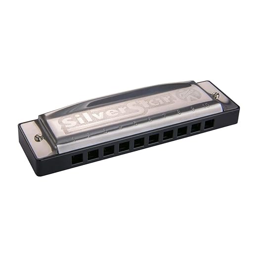 Hohner M50406X Silverstar F Key Diatonic Harmonica