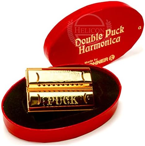 Hohner M55333 Double Puck C/G Miniature Harmonica