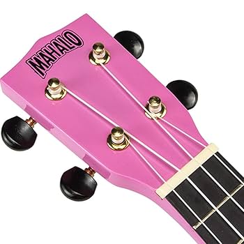Mahalo U-SMILE-PK Series Soprano Pink With Bag Ukulele