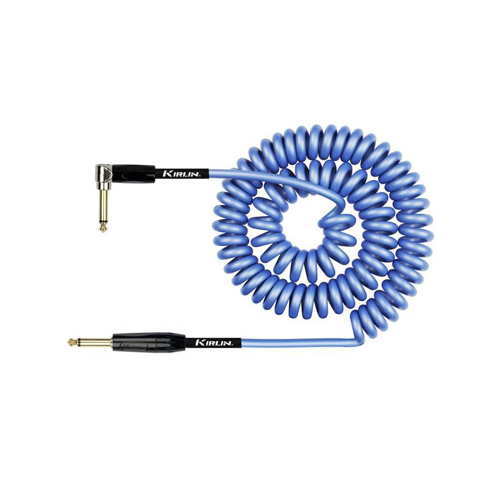 Kirlin IPK-222BFGL-BLE Premium Coil R Angle 10 Mtr Blue Cable
