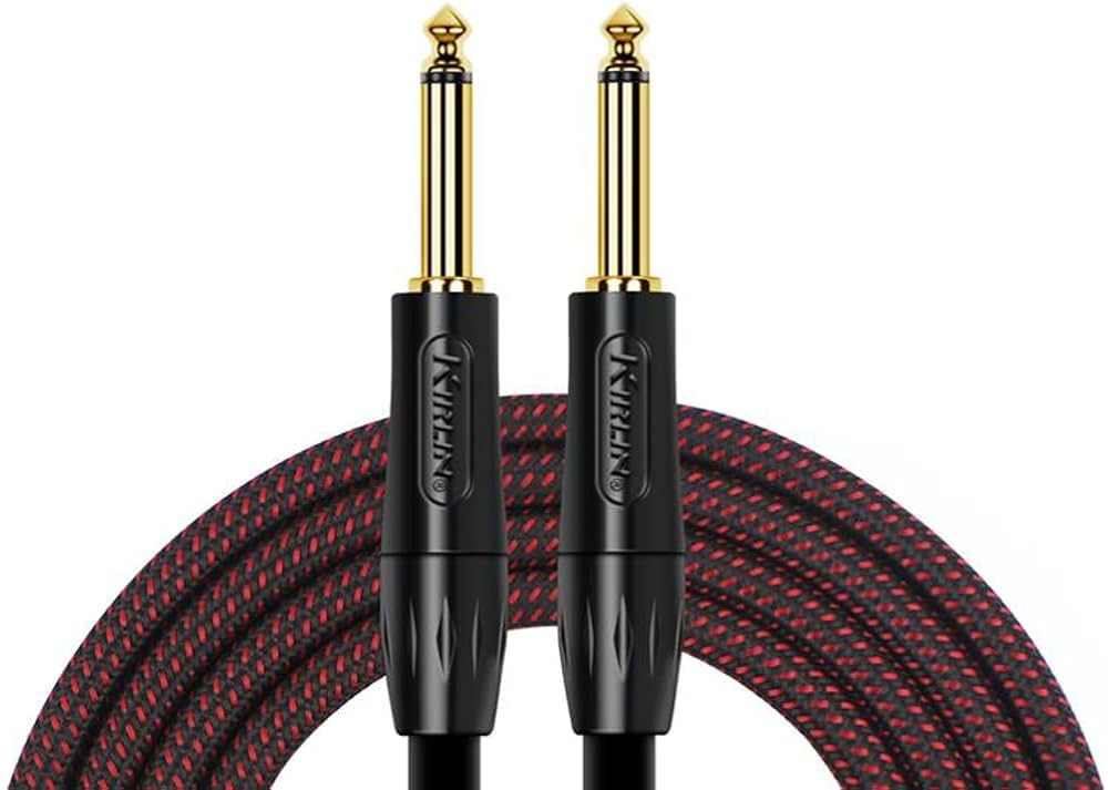 Kirlin IWB-201BFG-BR Premium Plus 6 Mtr Black/Red Cable