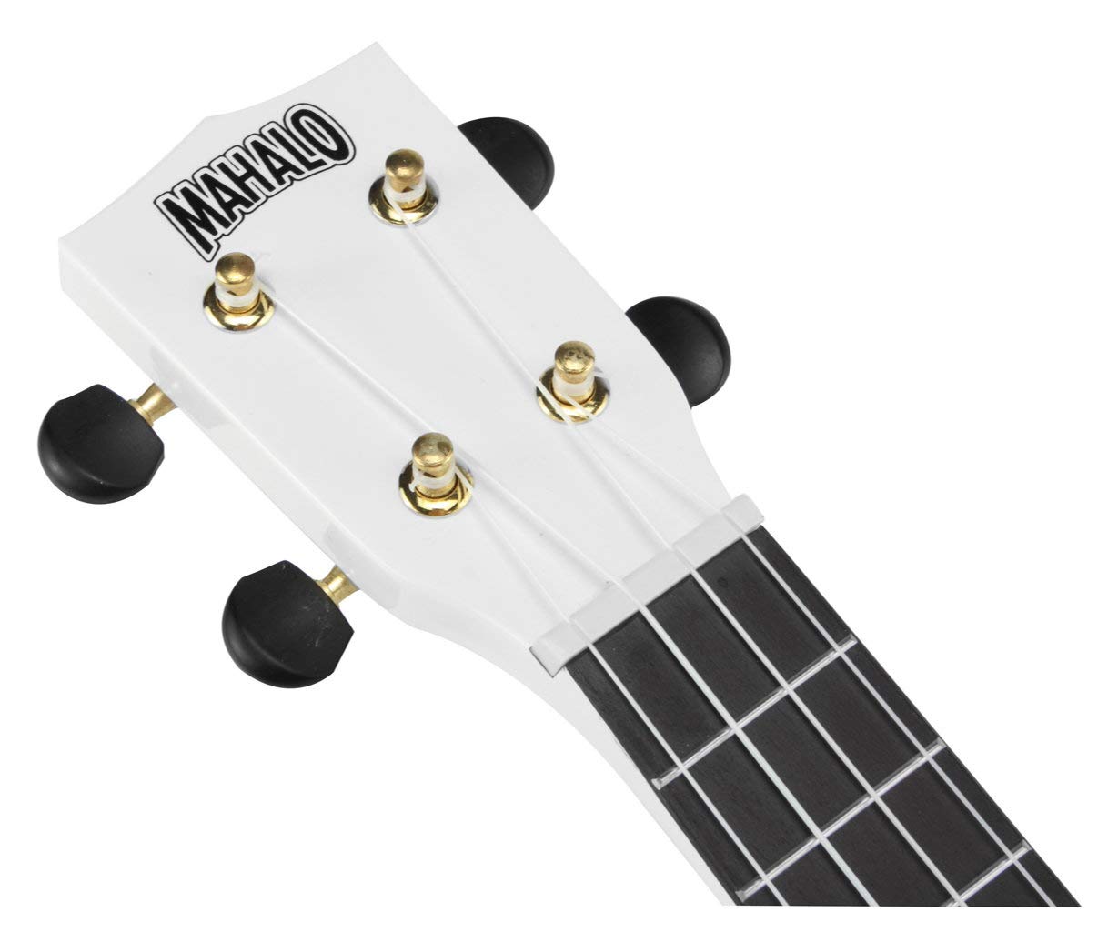 Mahalo U-SMILE-WT Series Soprano White With Bag Ukulele