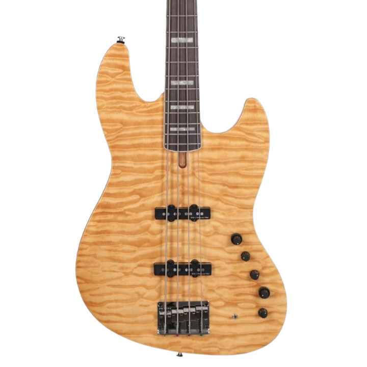 Sire V9 Swamp Ash-4 NT V9 Series 4 String Swamp Ash Natural Bass Guitar