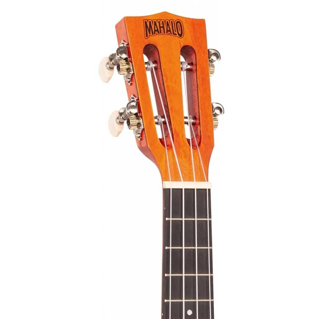 Mahalo ML2OS Island Series Orange Sunset Concert With Bag Ukulele