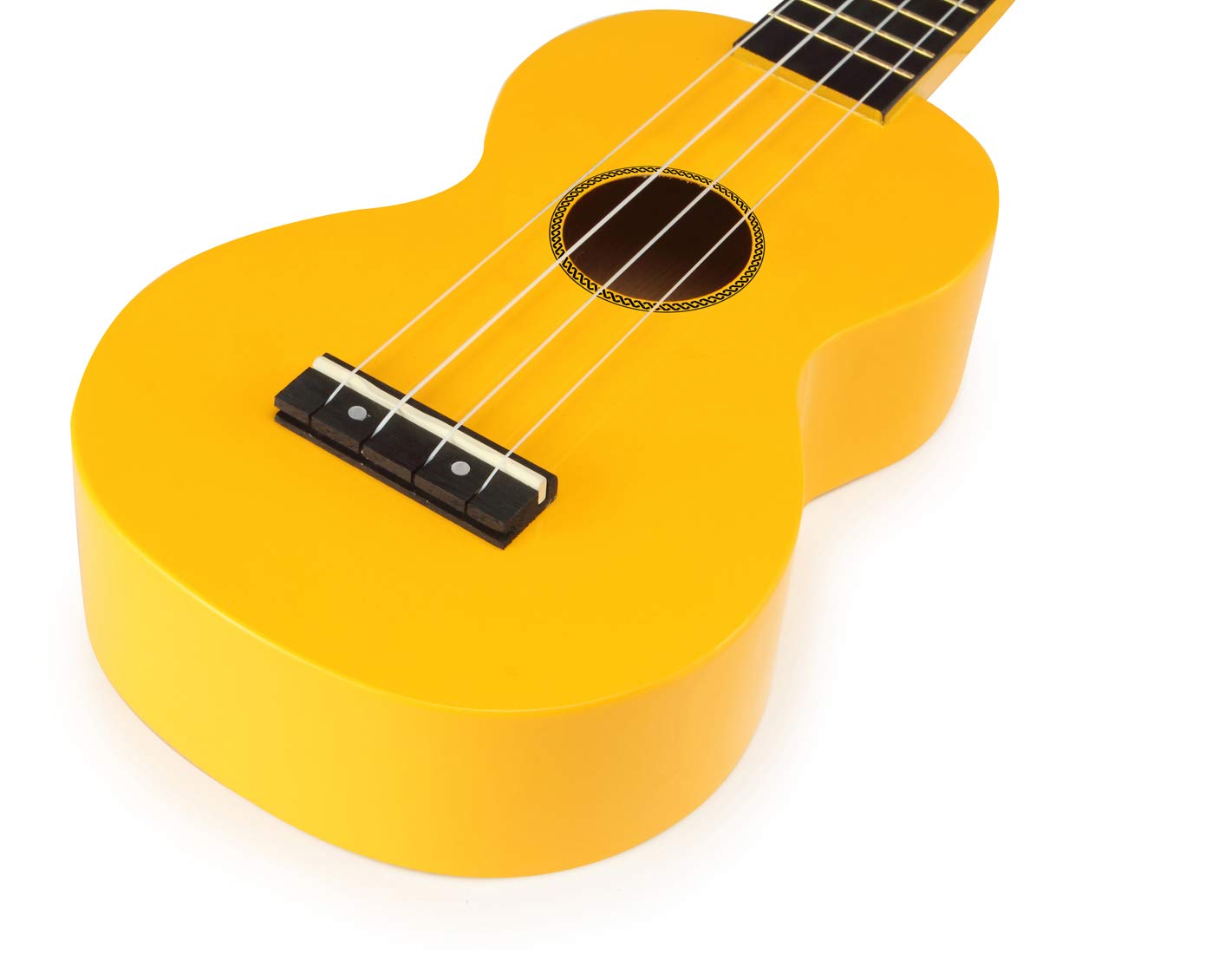 Mahalo MR1YW Rainbow Series Soprano Yellow With Bag Ukulele