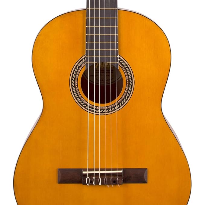 Valencia VC274H 270 Series 4/4 Hybrid Neck High Gloss Antique Natural Classical Guitar