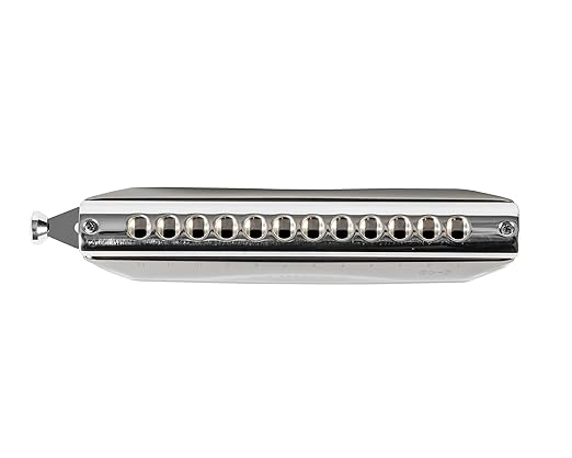 Suzuki S-48S Sirius With Straight Slide Chromatic Harmonica