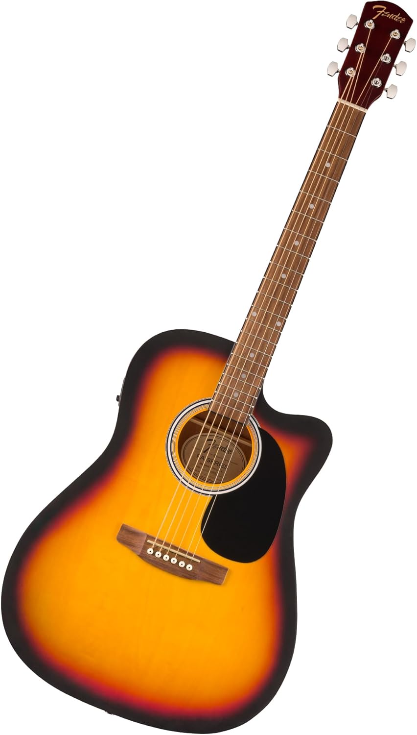 Fender FA-25CE Sunburst Electro-Acoustic Guitar