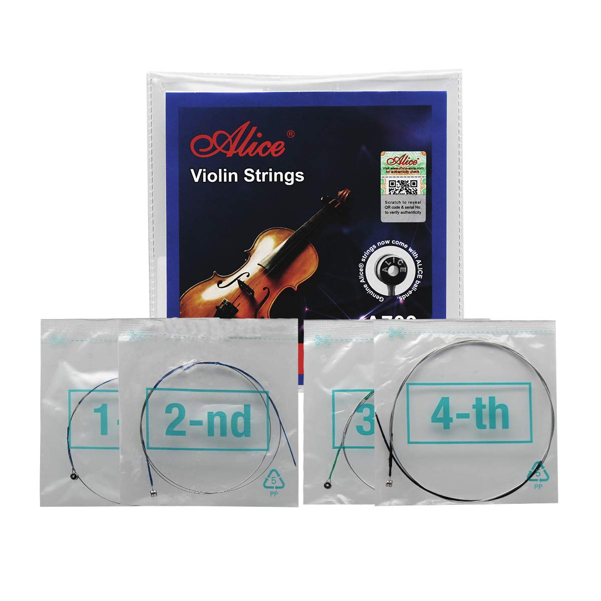 Alice A703-3 3 No Single Acoustic Violin String