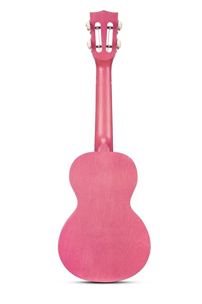Mahalo ML2CP Island Series Coral Pink Concert With Bag Ukulele
