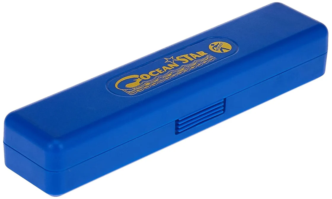 Hohner M254001S Ocean Star C Key Tremelo Harmonica