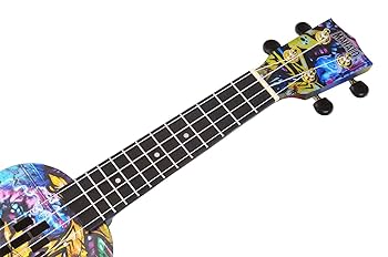 Mahalo MA1GR Art II Series Graffitti Soprano With Bag Ukulele