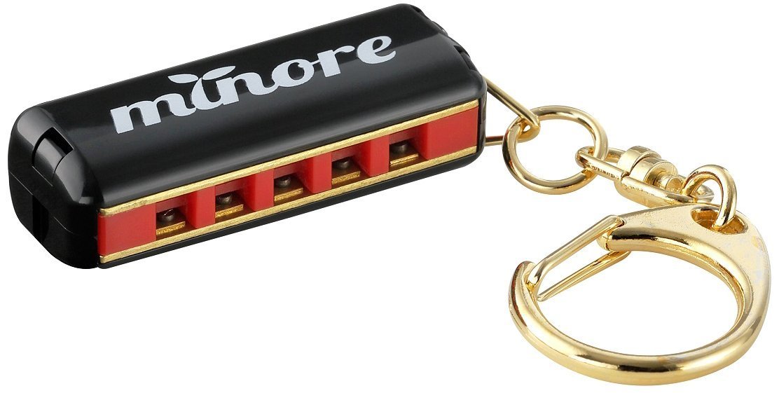Suzuki MHK-5B Black Mini Harmonica Minor 5 Hole Accessories