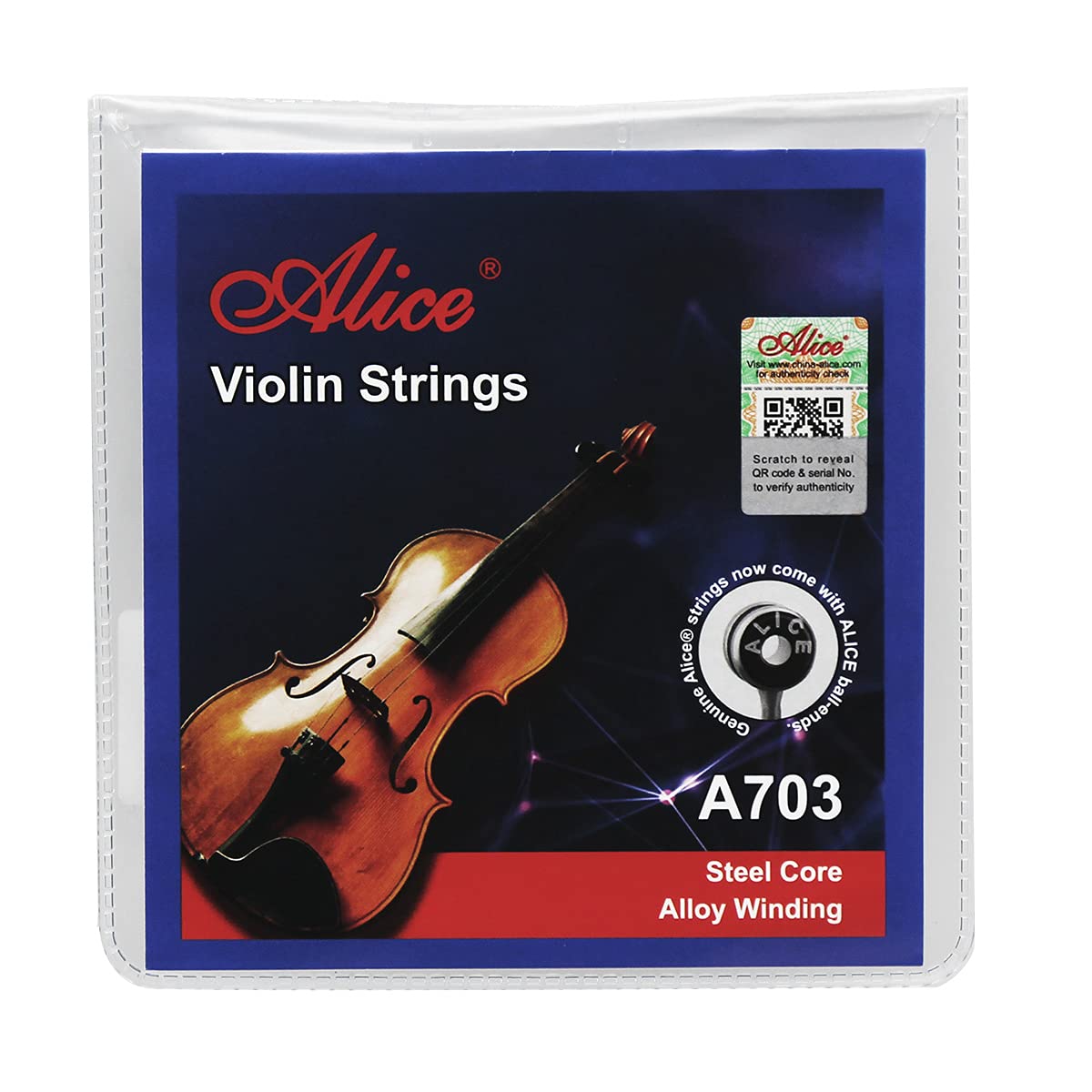 Alice A703-3 3 No Single Acoustic Violin String