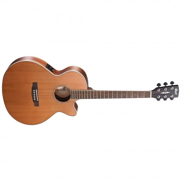 Cort SFX-CED NS SFX Series Natural Satin With Cutaway Electro-Acoustic Guitar