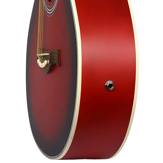 Techno TMR239C Red Acoustic Guitar