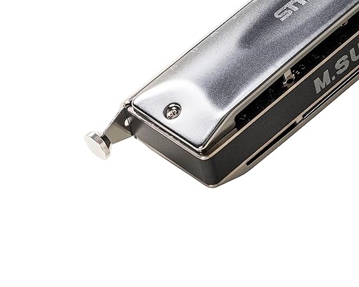 Suzuki S-48S Sirius With Straight Slide Chromatic Harmonica