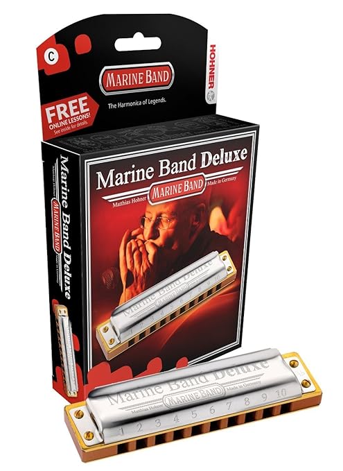 Hohner M200501X Marine Band Deluxe C Key Diatonic Harmonica