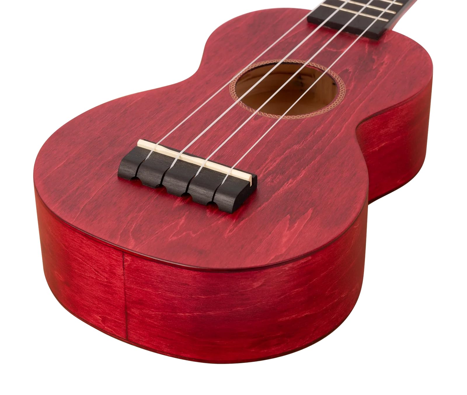 Mahalo ML1CR Island Series Cherry Red Soprano With Bag Ukulele