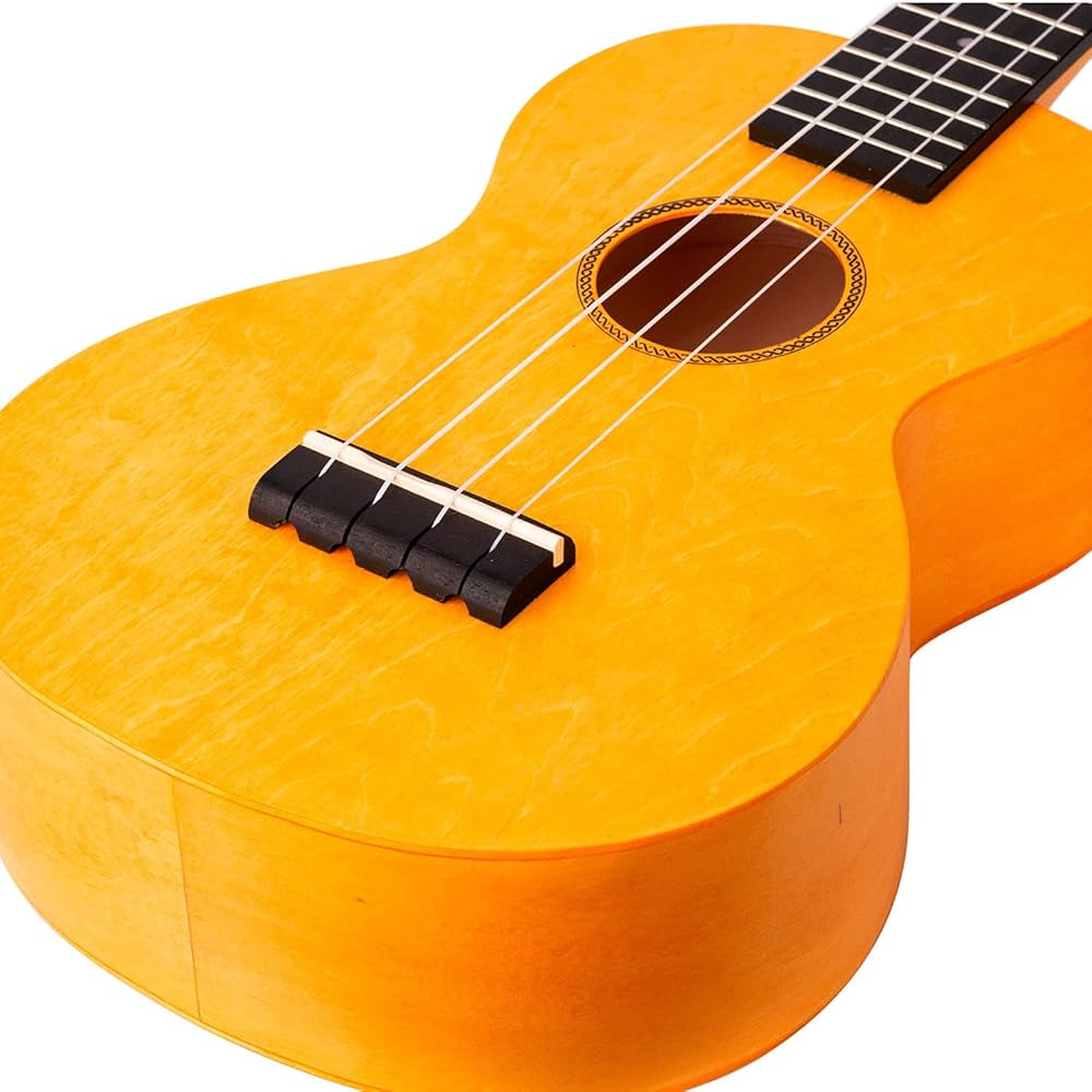 Mahalo ML2SF Island Series Sunflower Concert With Bag Ukulele