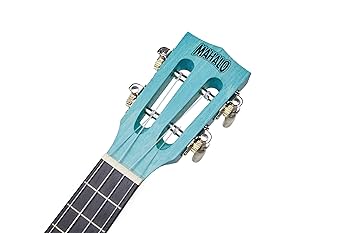 Mahalo ML2AB Island Series Aqua Blue Concert With Bag Ukulele