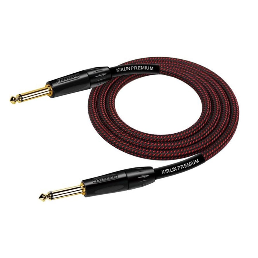 Kirlin IWB-201BFG-BR Premium Plus 6 Mtr Black/Red Cable