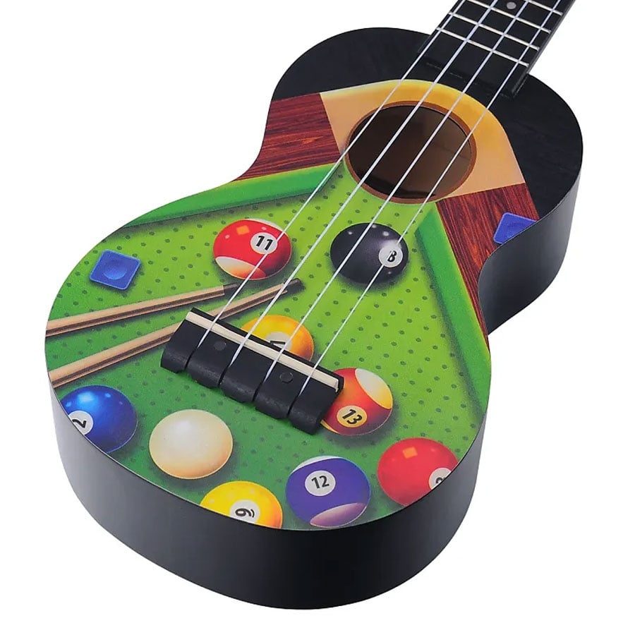Mahalo MA1PL Art Series Pool Soprano With Bag Ukulele