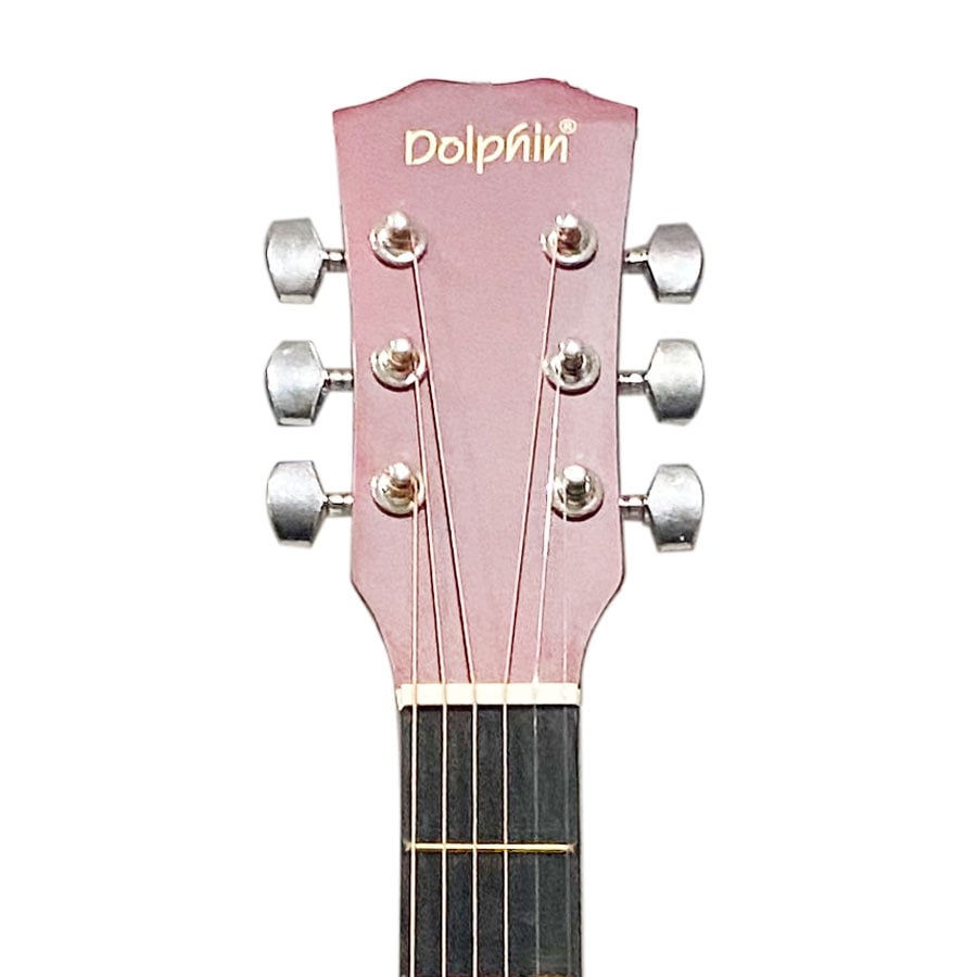 Dolphin DT1C-RD Cutaway Red Acoustic Guitar