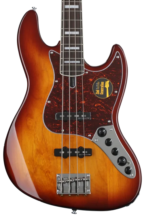 Sire V7 Alder-4 TS V7 Series 4 String Alder Tobacco Sunburst Bass Guitar