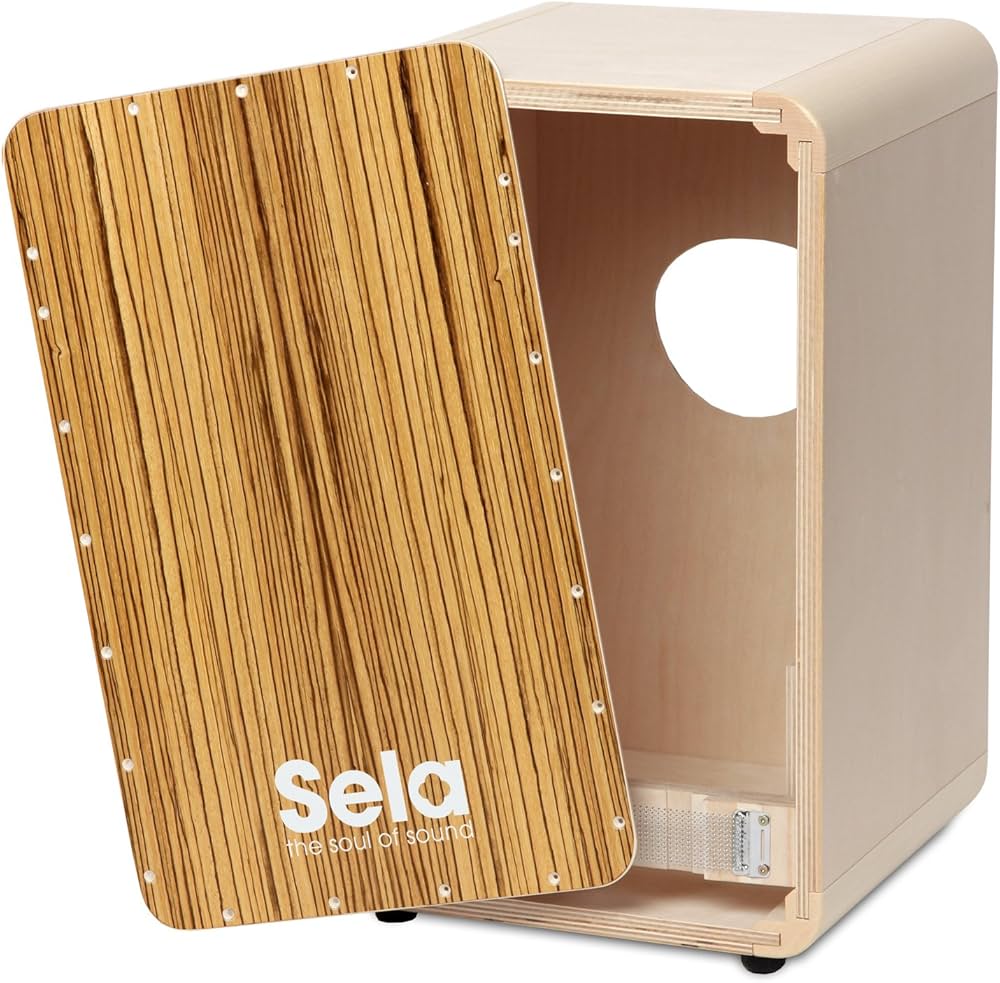 Sela SE004A CaSela Series Zebrano Cajon