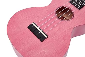 Mahalo ML2CP Island Series Coral Pink Concert With Bag Ukulele