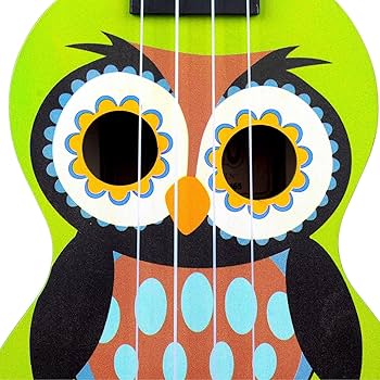 Mahalo MA1WL Art Series Owl Soprano With Bag Ukulele