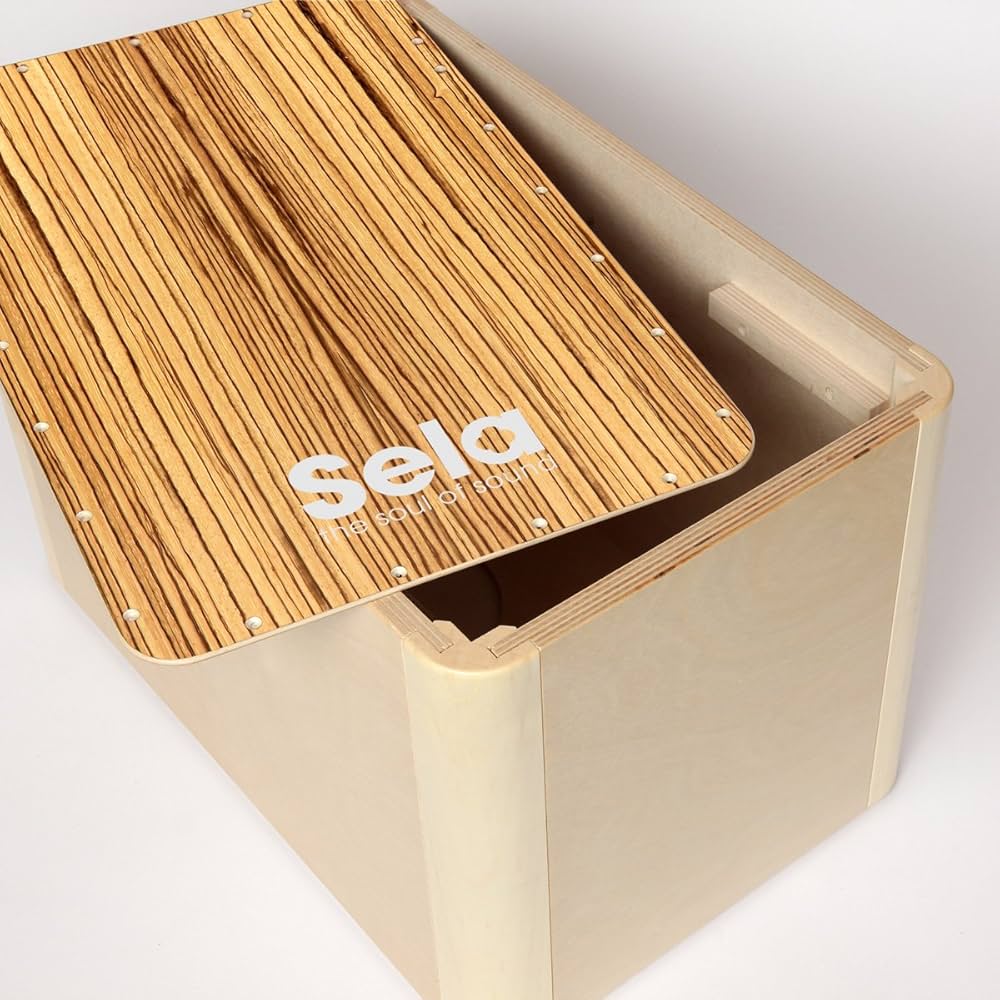 Sela SE004A CaSela Series Zebrano Cajon