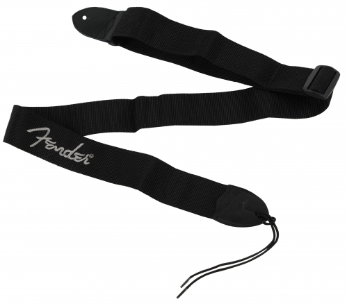Fender 990662043 BLK/GREY Poly Guitar Strap