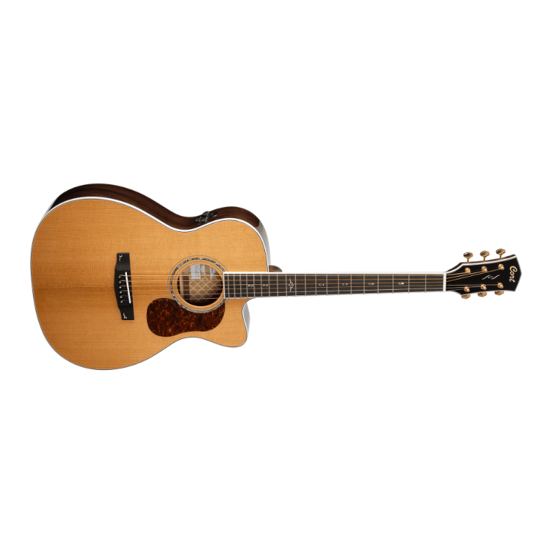 Cort GOLD-DC6 Natutral Cutaway Electro-Acoustic Guitar