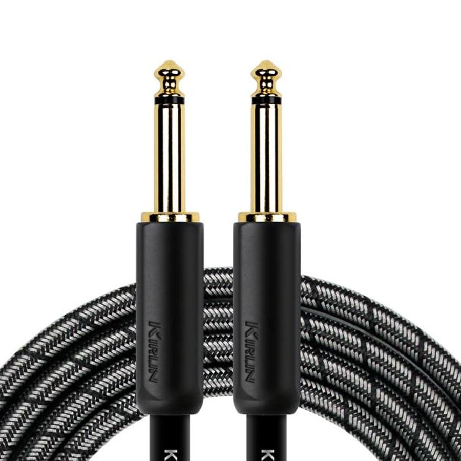 Kirlin IWB-201BEG-BM Premium Plus 6 Mtr Metallic Black Cable