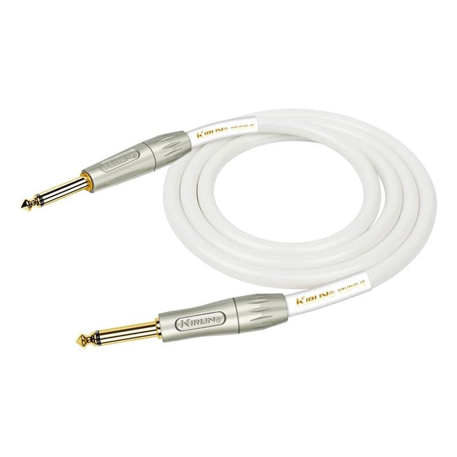 Kirlin IS-201PFG-WH Studio IS 3 Mtr White Cable