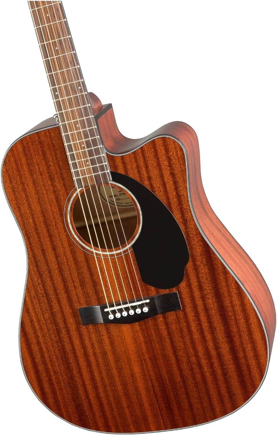 Fender CD60SCE Mahogany Cutaway Electro-Acoustic Guitar