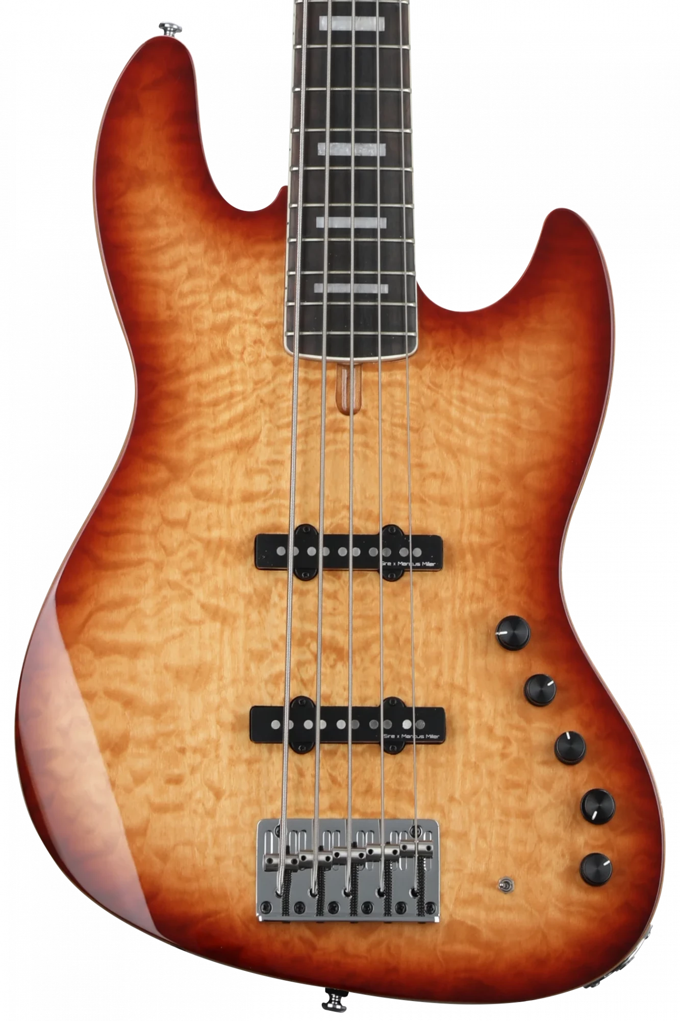 Sire V9 Alder-5 BRS V9 Series 5 String Alder Brown Sunburst Bass Guitar