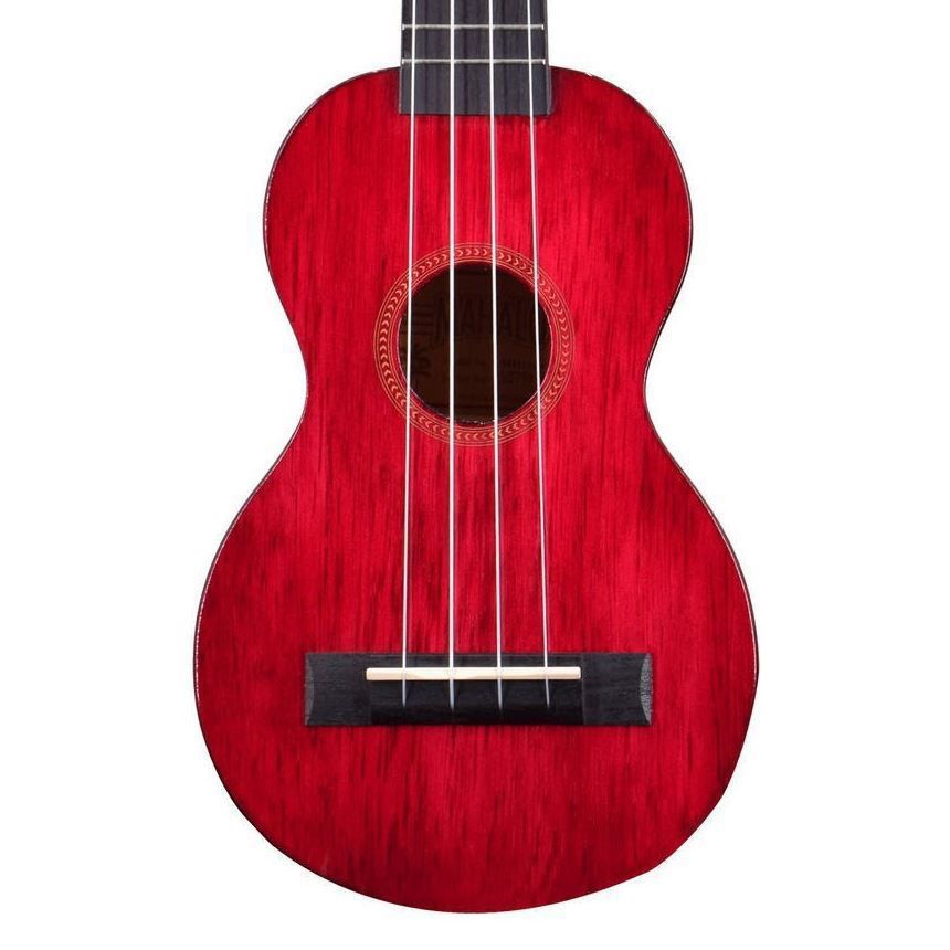 Mahalo MH2TWR Hano Series Trans Wine Red Concert With Bag Ukulele
