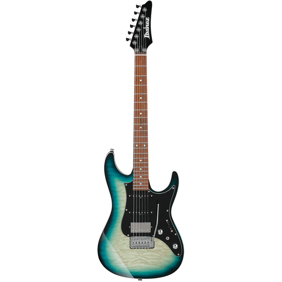 Ibanez AZ24P1QM-DOB AZ Premium Series With Bag Deep Ocean Blonde Electric Guitar