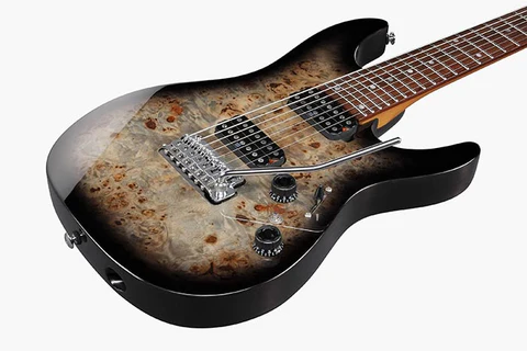 Ibanez AZ427P1PB-CKB AZ Premium Series With Bag Charcoal Black Burst Electric Guitar