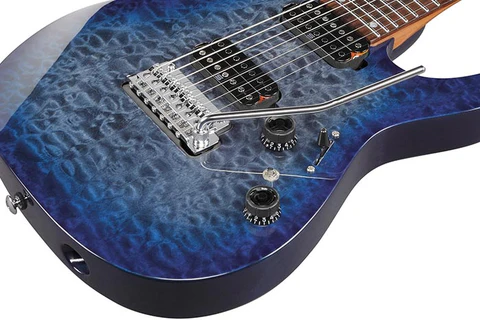 Ibanez AZ427P2QM-TUB AZ Premium Series With Bag Twilight Blue Burst Electric Guitar