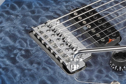 Ibanez AZ427P2QM-TUB AZ Premium Series With Bag Twilight Blue Burst Electric Guitar