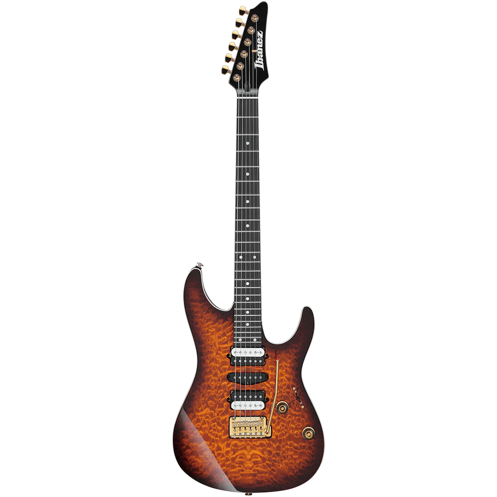 Ibanez AZ47P1QM-DEB AZ Premium Series With Bag Dragon Eye Burst Electric Guitar