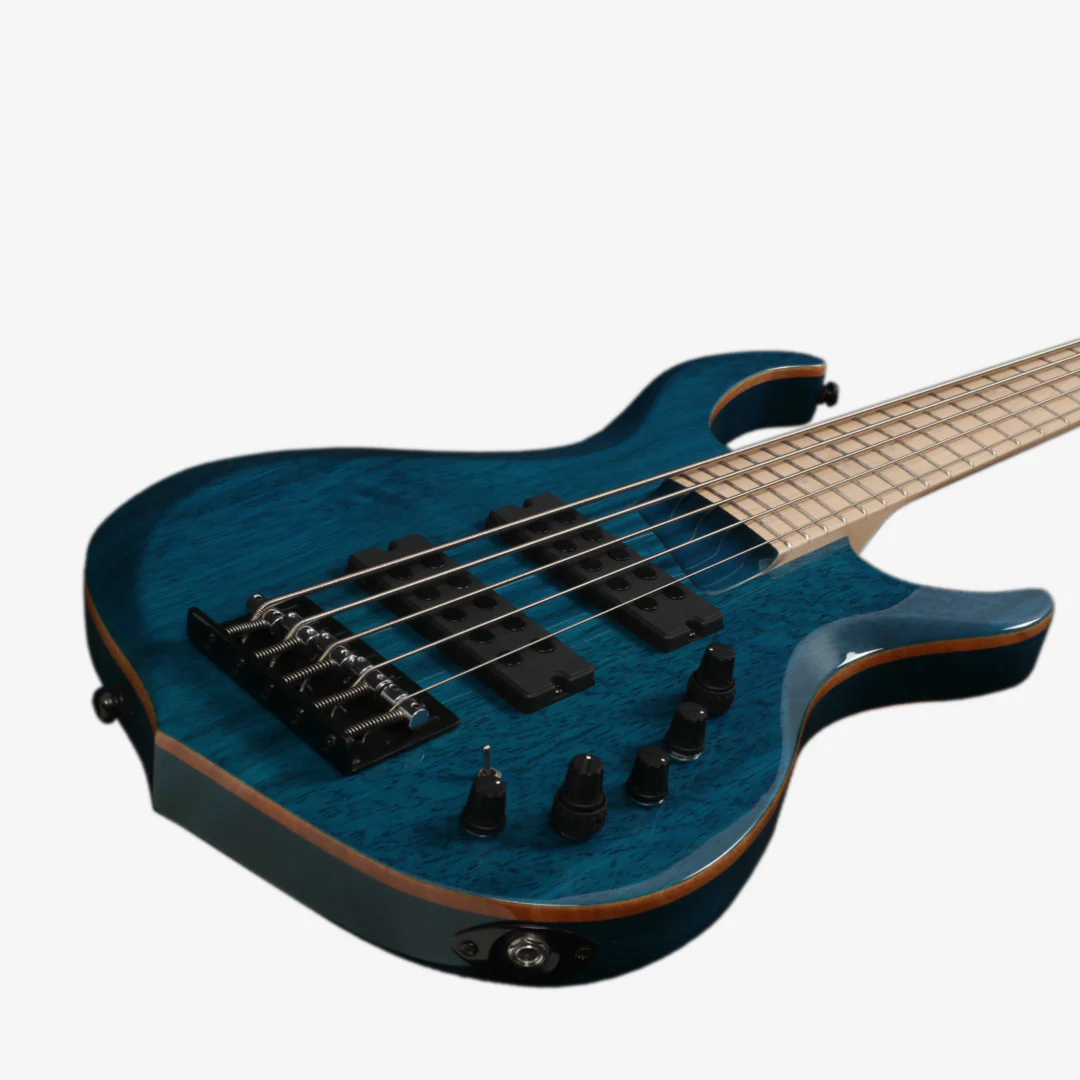 Sire M2-5 TBL M2 Series 5 String Transparent Blue Bass Guitar