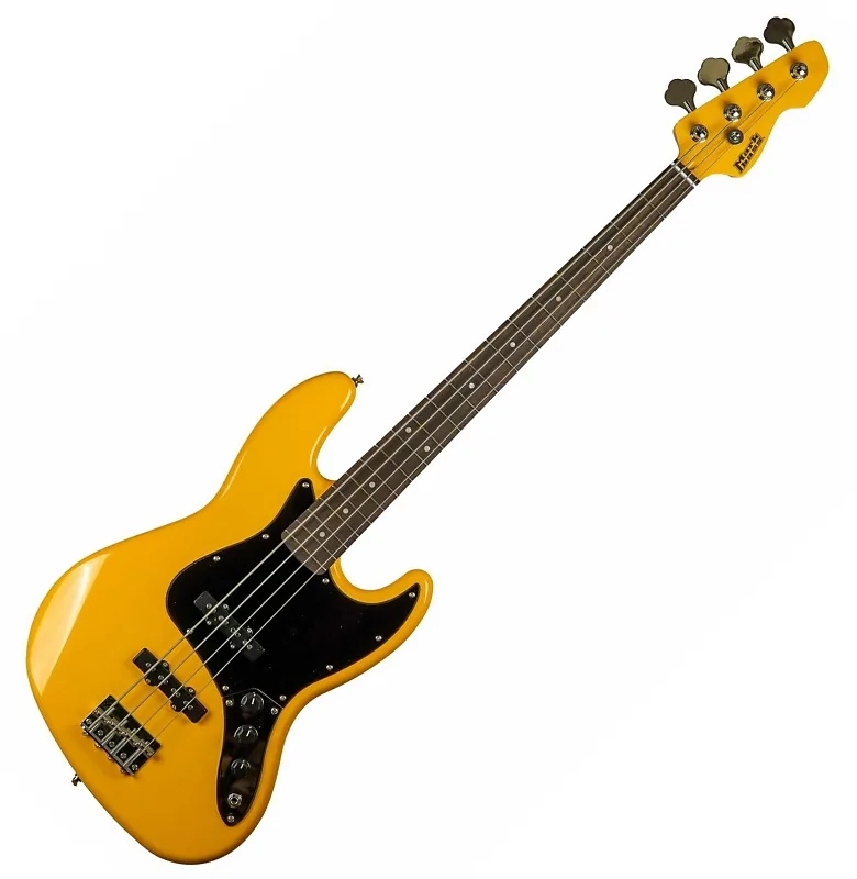 Markbass MBB148037C Yellow Jazz Electric Bass Guitar