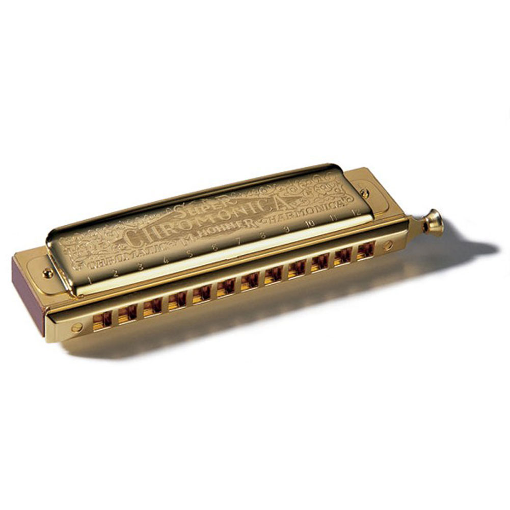Hohner M27099 Super Chromonica Gold C Key Chromatic Harmonica