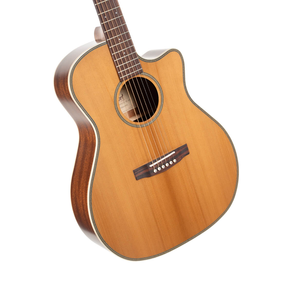 Cort ES-GA4 NSG With Cutaway Electro-Acoustic Guitar